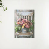 Diamantmaling Blomster i Spand