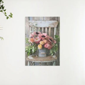 Diamantmaling Blomster i Spand