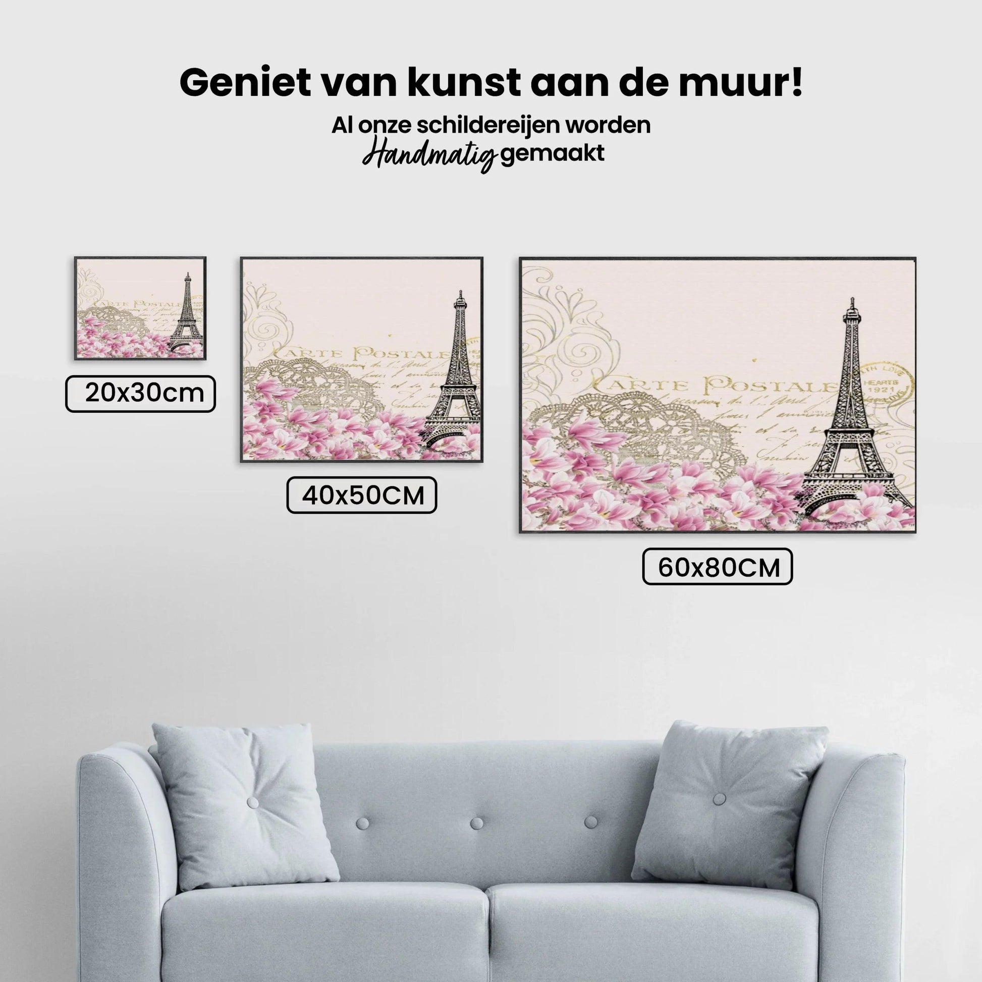 Diamantmalingssæt Lilla Kort fra Paris – SEOS Shop ®
