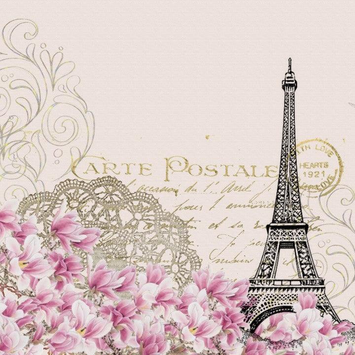 Diamantmalingssæt Lilla Kort fra Paris – SEOS Shop ®