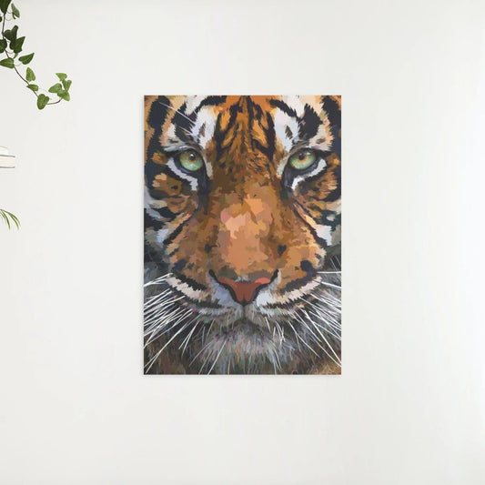 Diamantmalingssæt med smukt tigerhoved - SEOS Shop ®