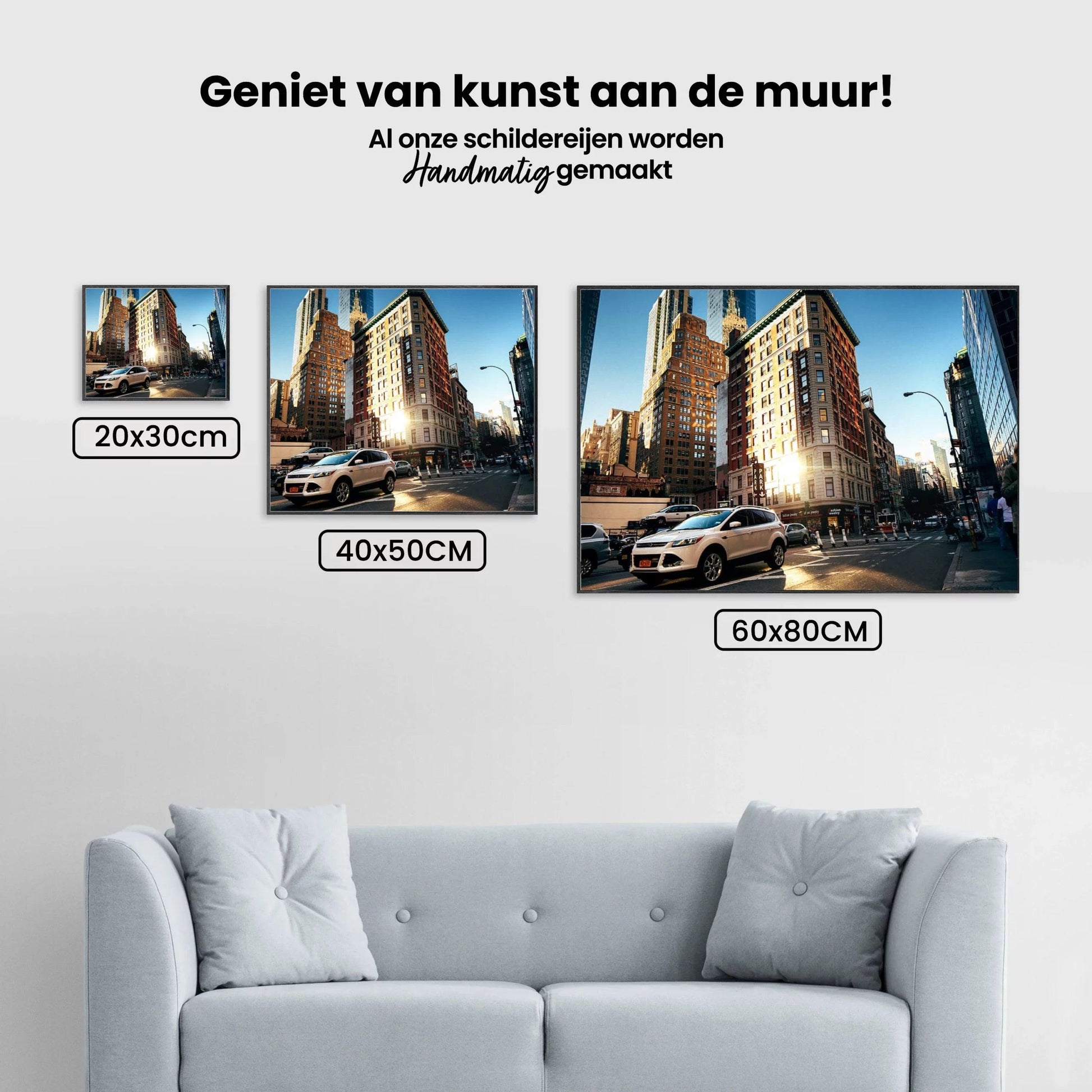 Diamantmalingssæt City 40x30cm – SEOS Shop ®