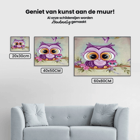 Diamantmalingssæt Sød Ugle - SEOS Shop ®