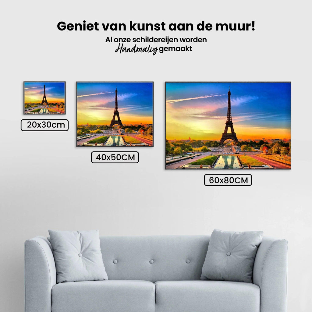 Diamantmaling Paris om natten - SEOS Shop ®