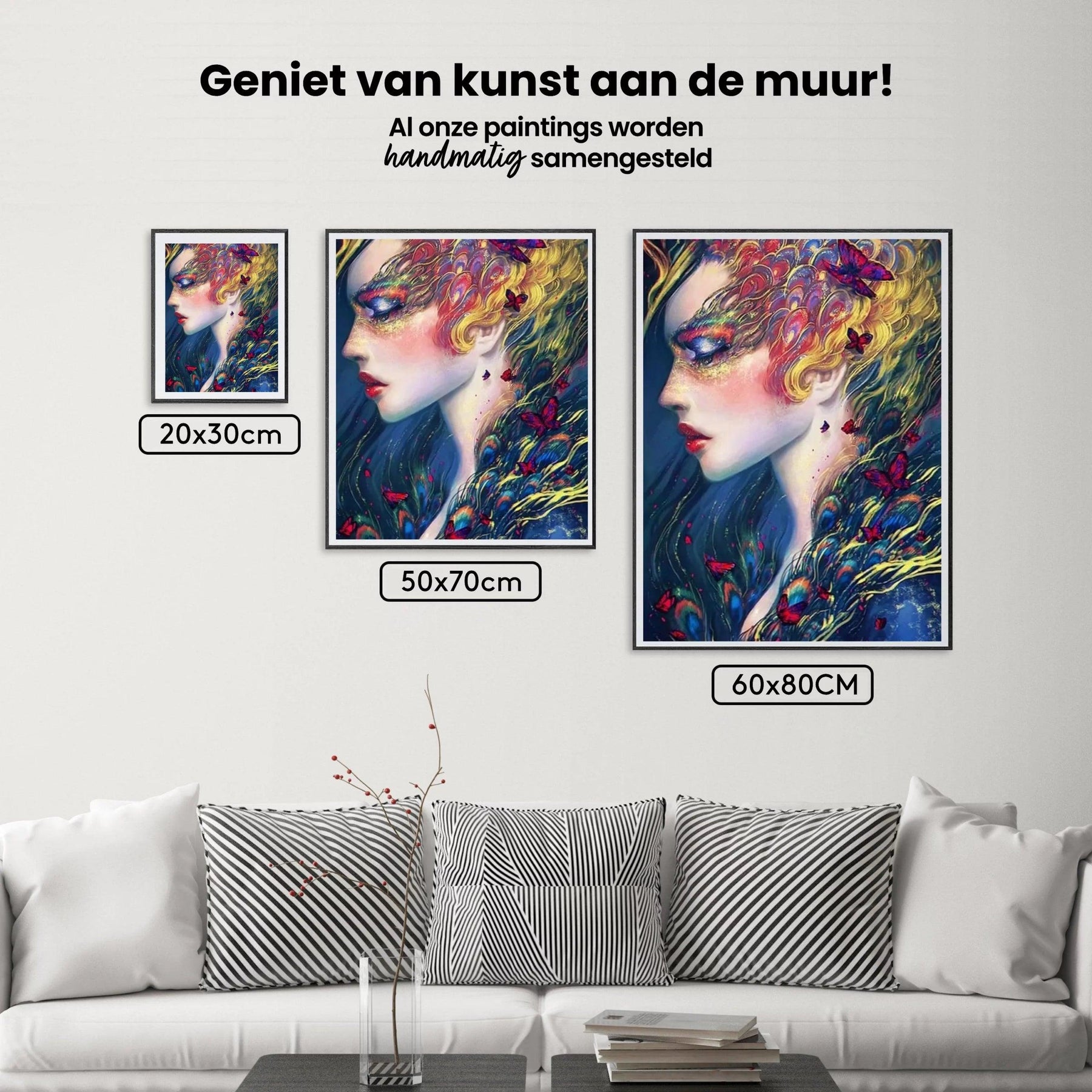 Diamantmaleri påfugl og sommerfugle - kvinder - SEOS Shop ®