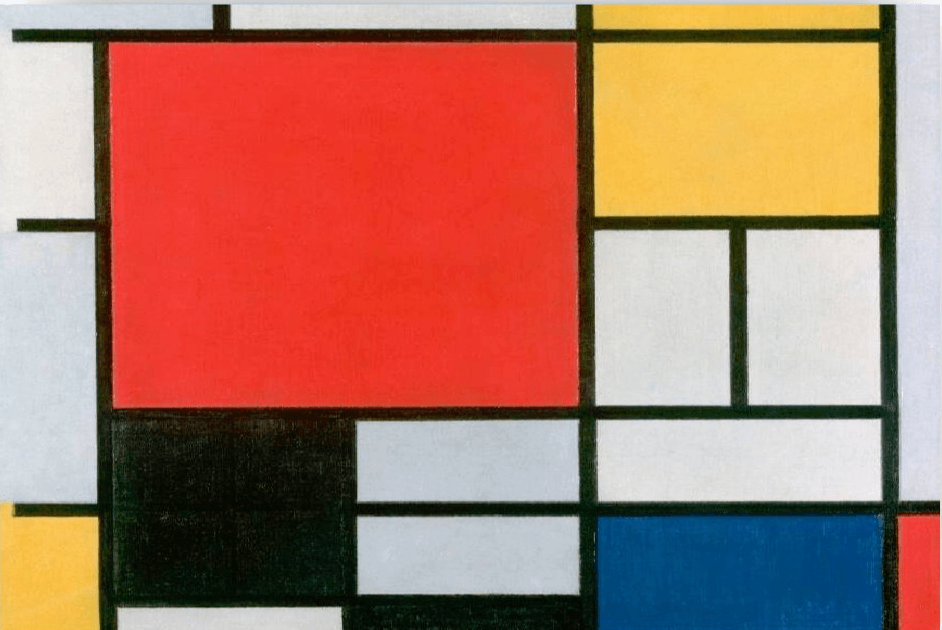 Diamantmaleri Piet Mondrian Komposition - SEOS Shop®