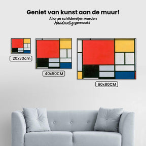 Diamantmaleri Piet Mondrian Komposition - SEOS Shop®