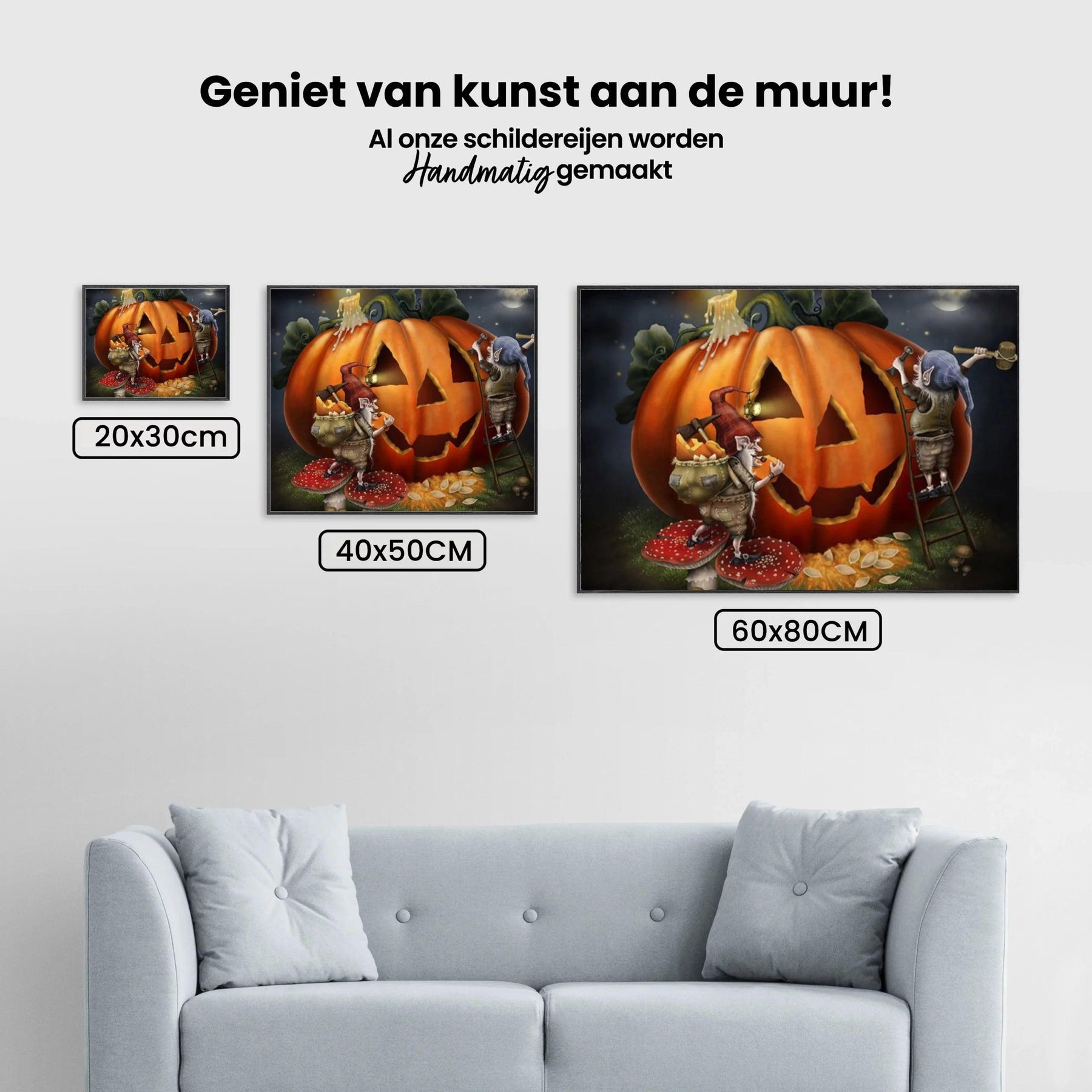 Diamantmaling Græskar - Nisser - SEOS Shop ®