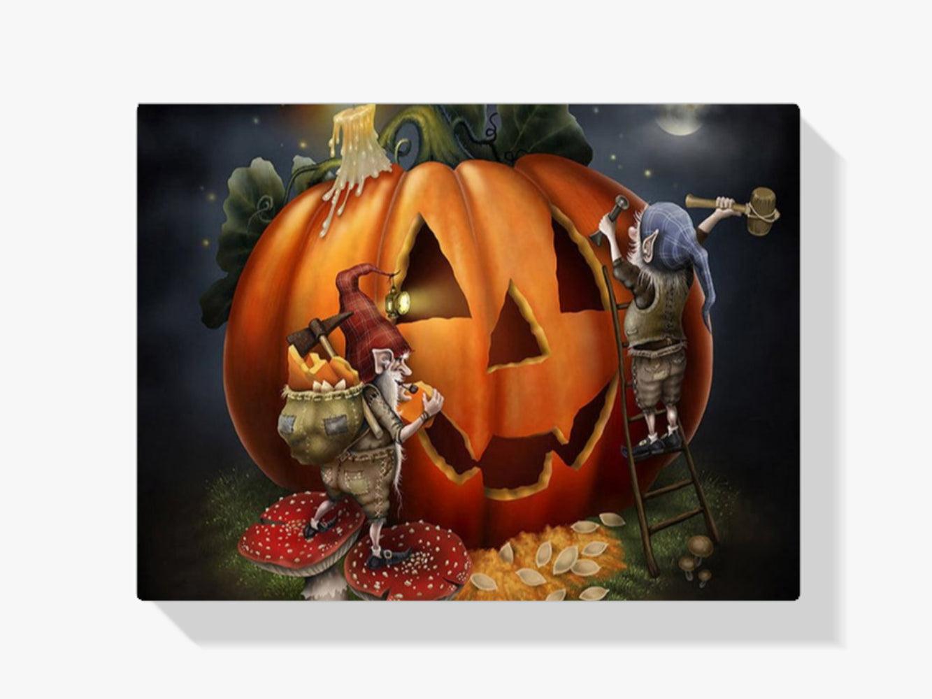 Diamantmaling Græskar - Nisser - SEOS Shop ®