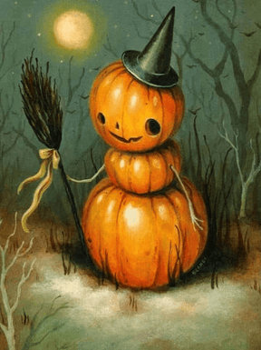 Diamantmaling Græskar - SEOS Shop ®