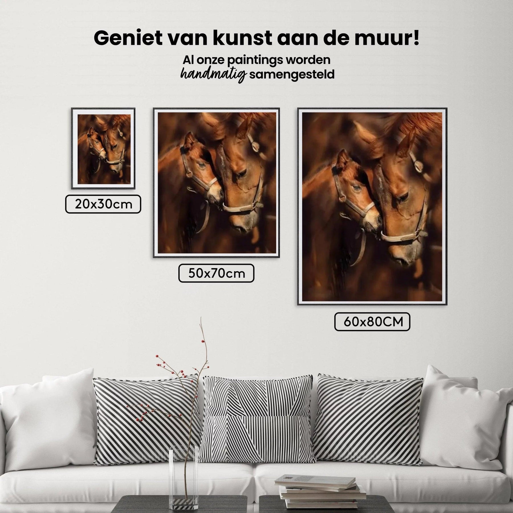 Diamantmaling Pony og Mor Hest - SEOS Shop ® 