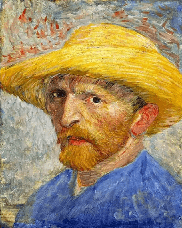 Diamantmaleri - Portræt Van Gogh - SEOS Shop ®