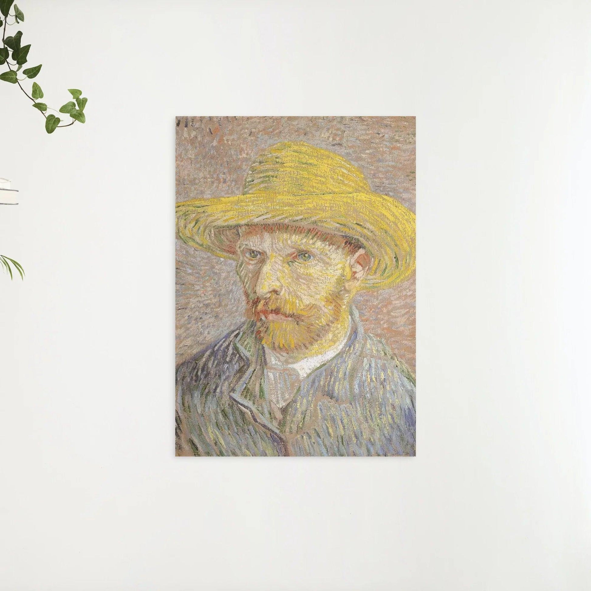 Diamantmaleri Portræt Vincent van Gogh med stråhat - SEOS Shop ®