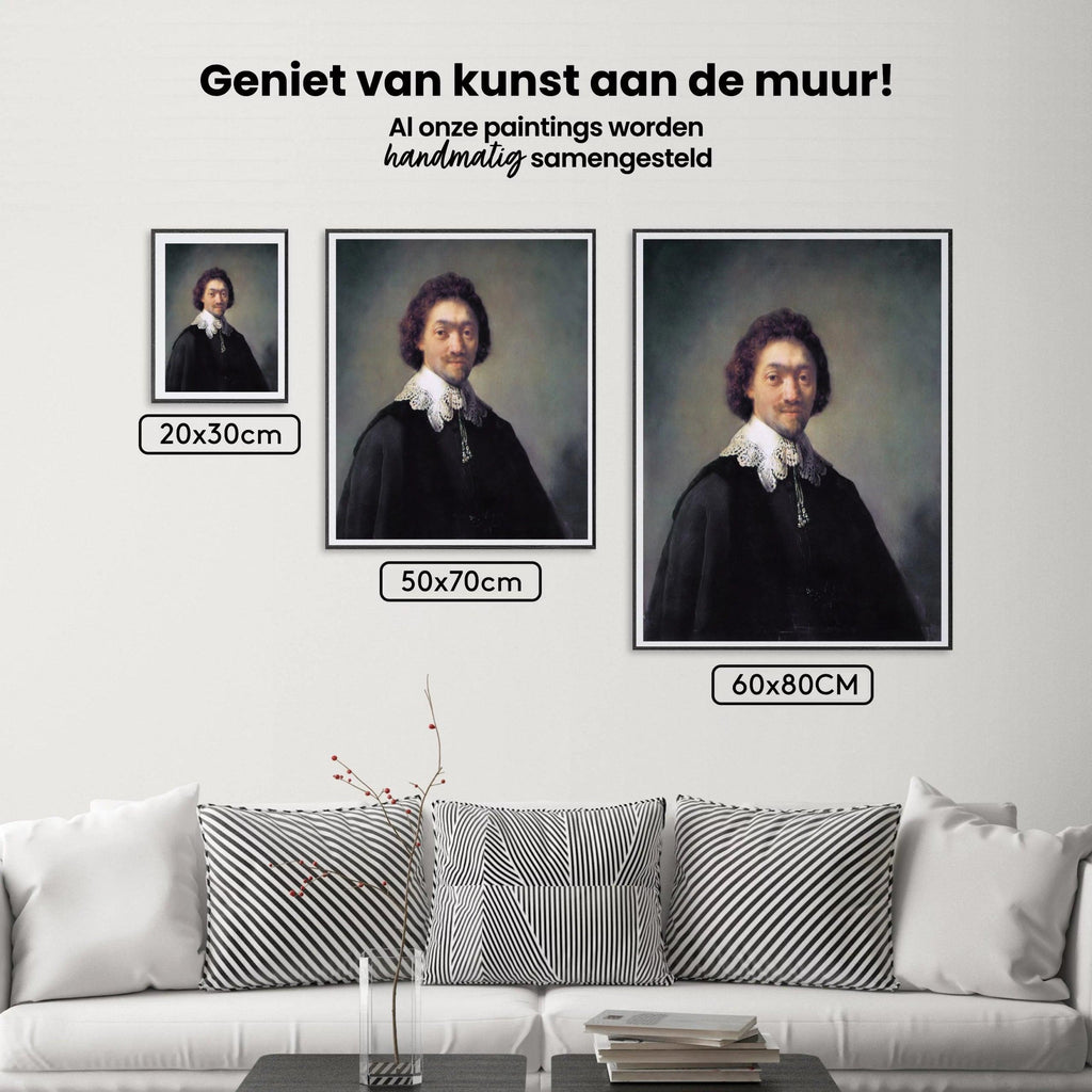 Diamantmaleri Portræt af Maurits Huygens - SEOS Shop ®