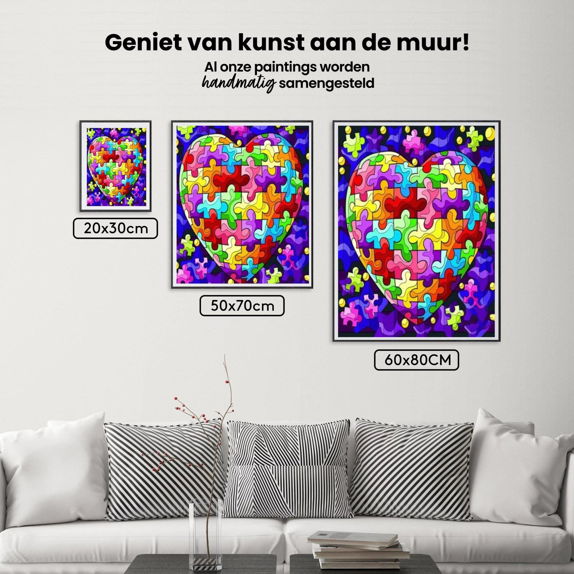 Diamantmaling Puslespil Hjerte - SEOS Shop ®