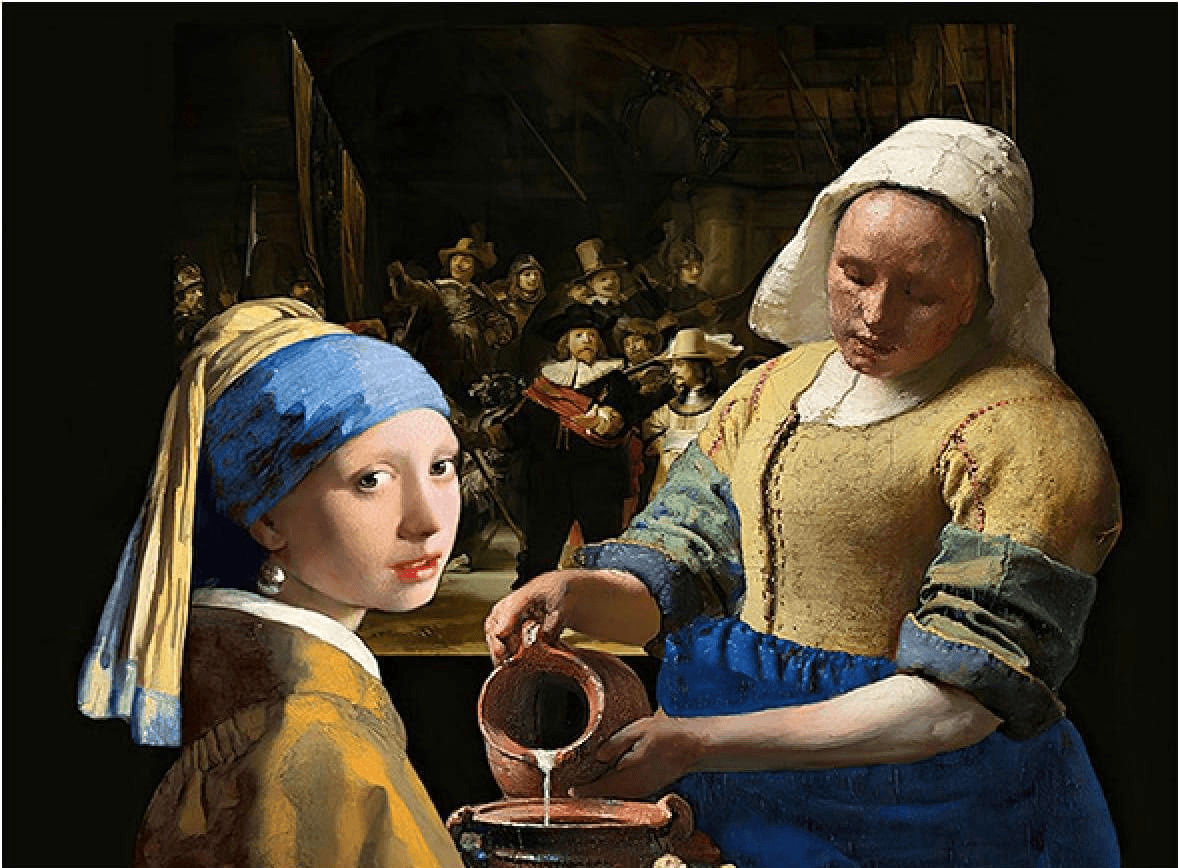 Diamantmaleri Rembrandt-mesterværker - SEOS Shop ®