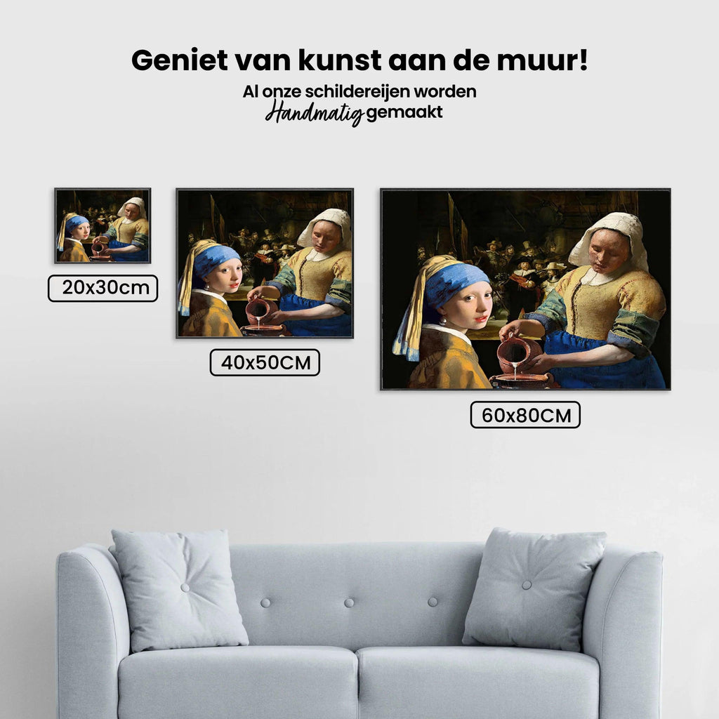 Diamantmaleri Rembrandt-mesterværker - SEOS Shop ®