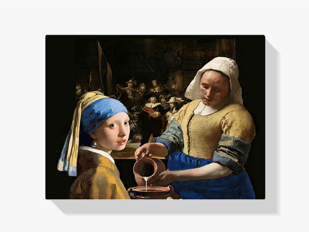 Diamantmaleri Rembrandt-mesterværker - SEOS Shop ®