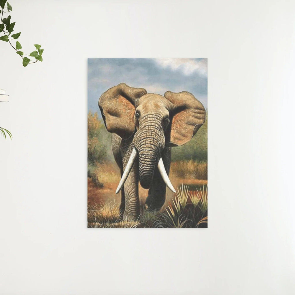 Diamantmaleri Løbende Elefant - SEOS Shop ®