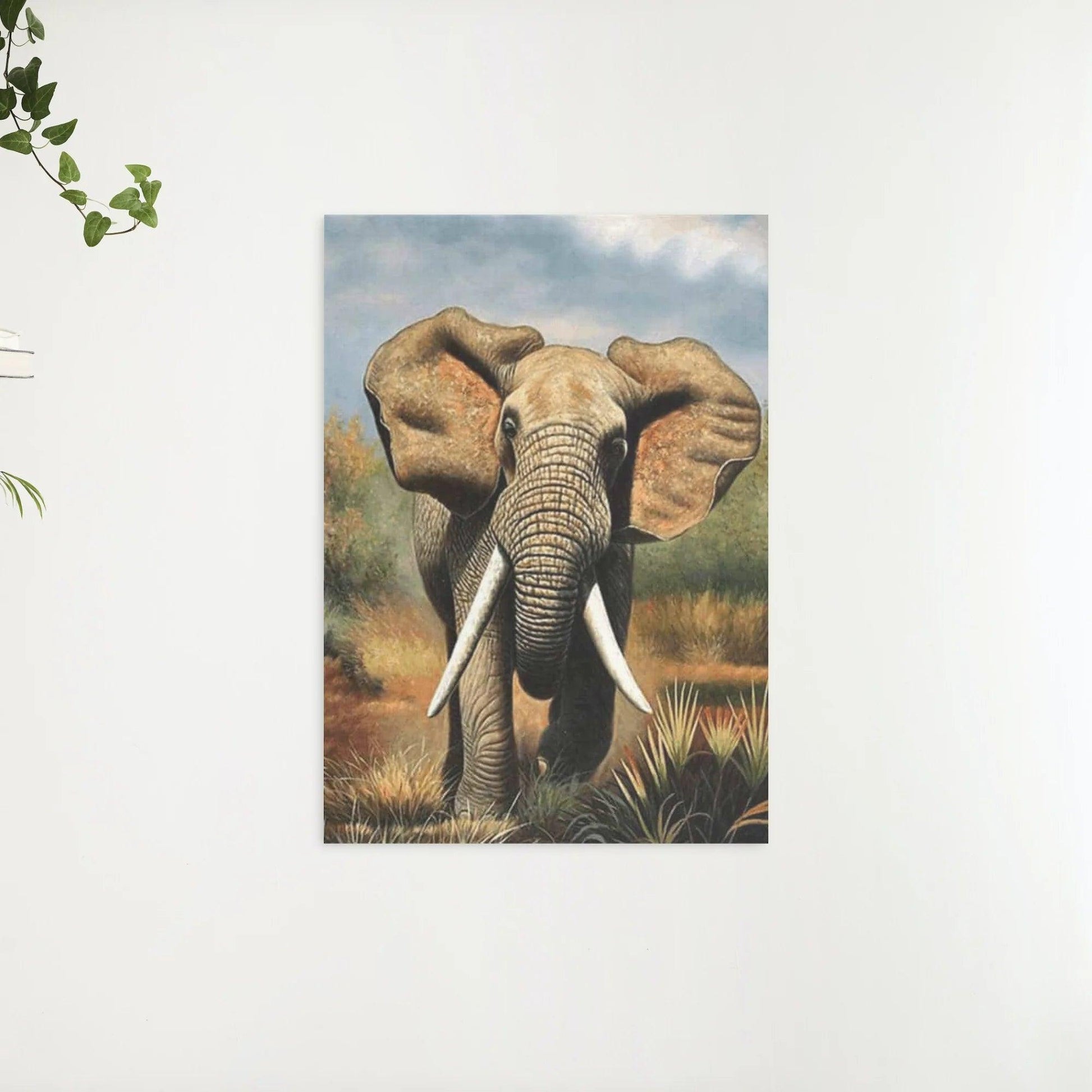 Diamantmaleri Løbende Elefant - SEOS Shop ®