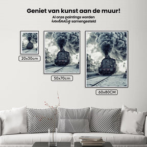 Diamantmaling Rygende Tog – SEOS Shop ® 