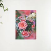 Diamantmaling Rose i æblet - SEOS Shop ®