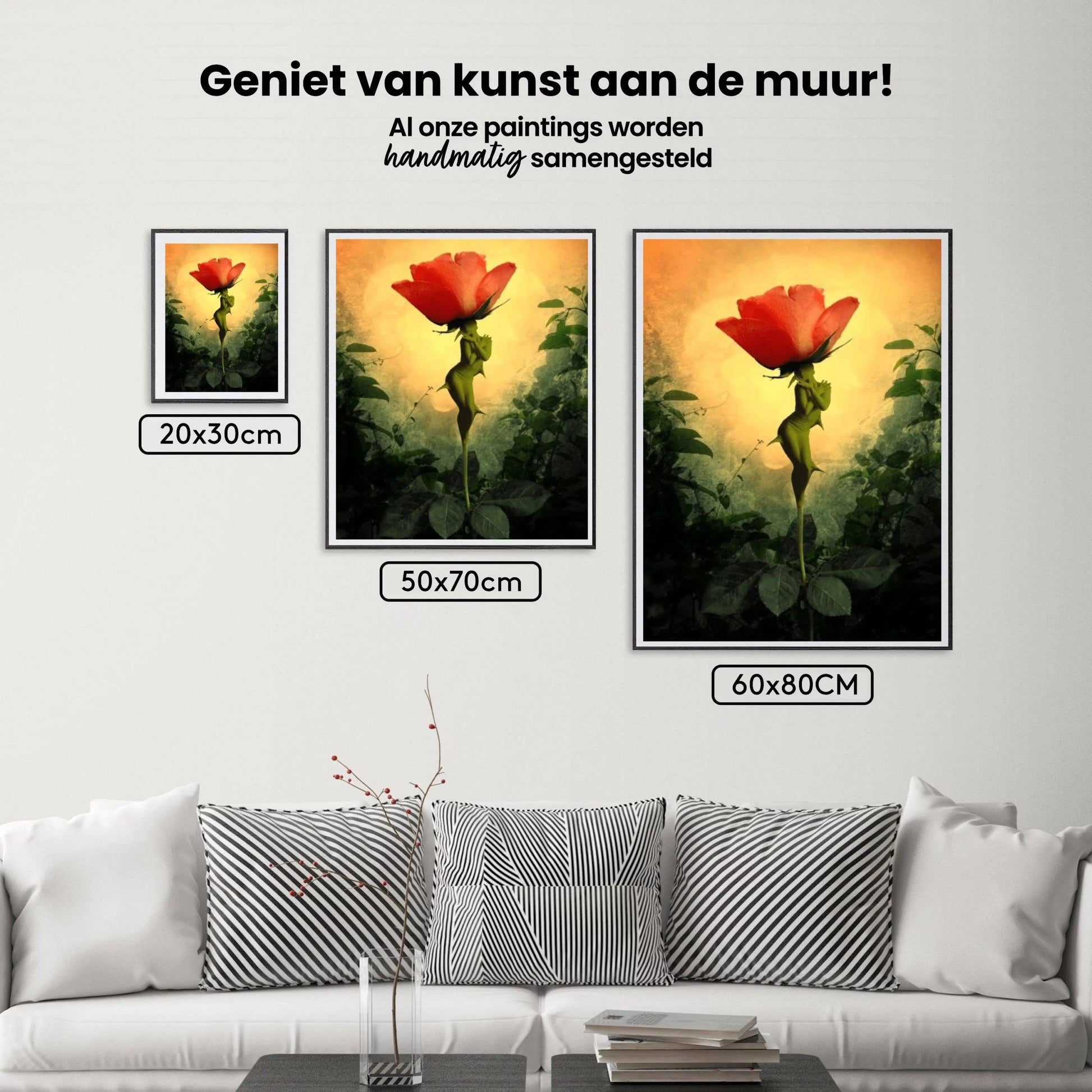 Diamantmaling Roses Sjæl - SEOS Shop ®