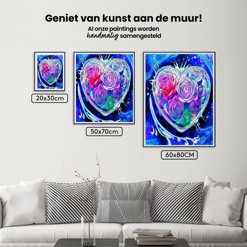 Diamantmaling Rozenhart - SEOS Shop ®