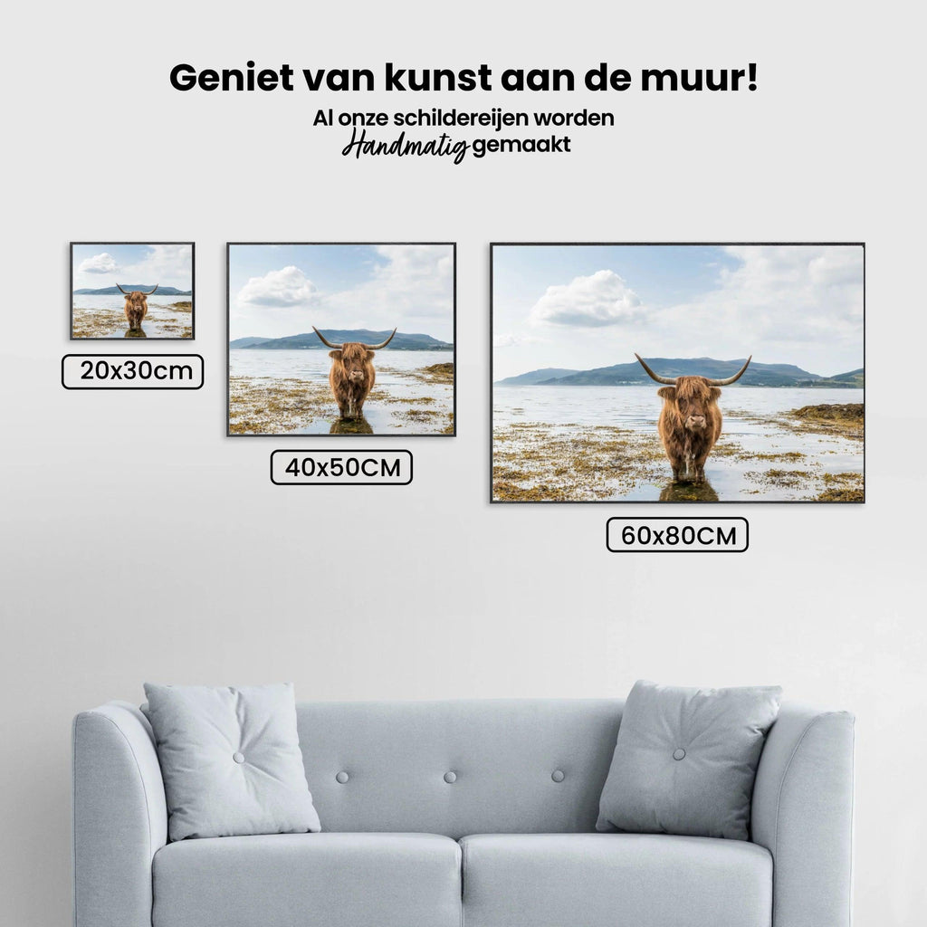 Diamantmaling Skotsk højlander - Skotsk højlander afkøling - SEOS Shop ®