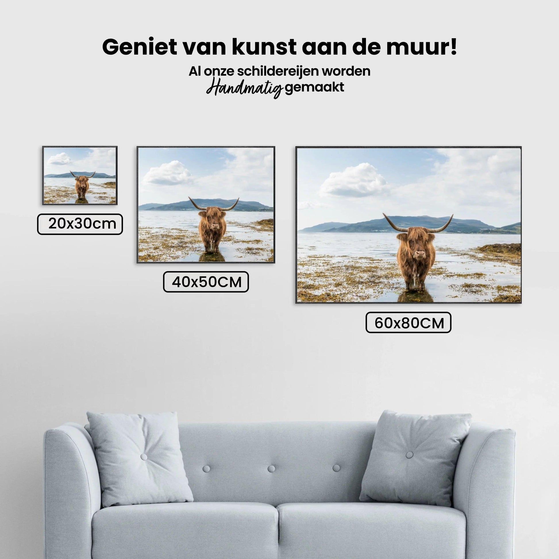 Diamantmaling Skotsk højlander - Skotsk højlander afkøling - SEOS Shop ®