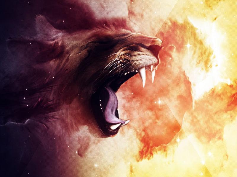 Diamantmaling Skrigende Tiger - SEOS Shop ®