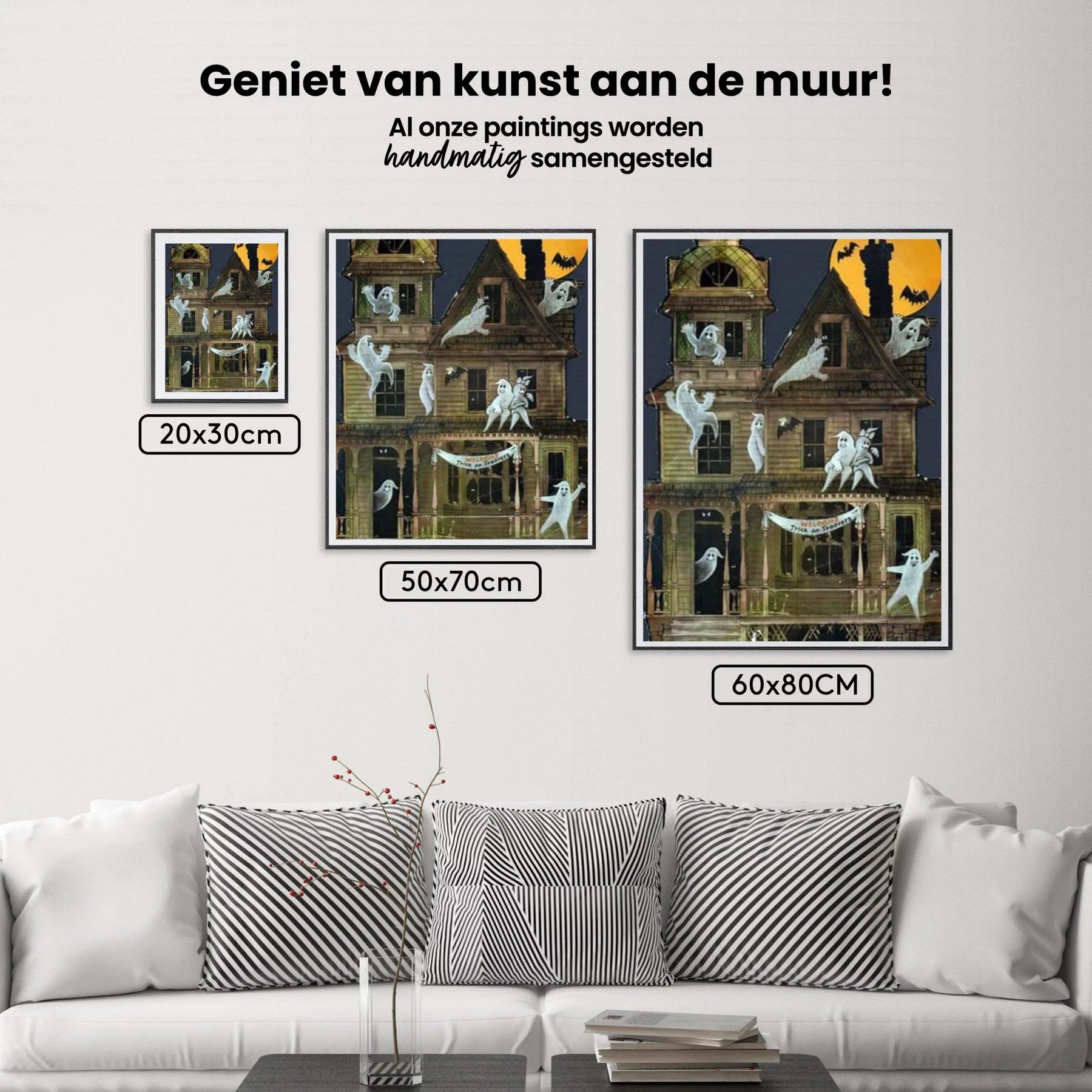 Diamantmaling Hjemsøgt Hus - SEOS Shop ®