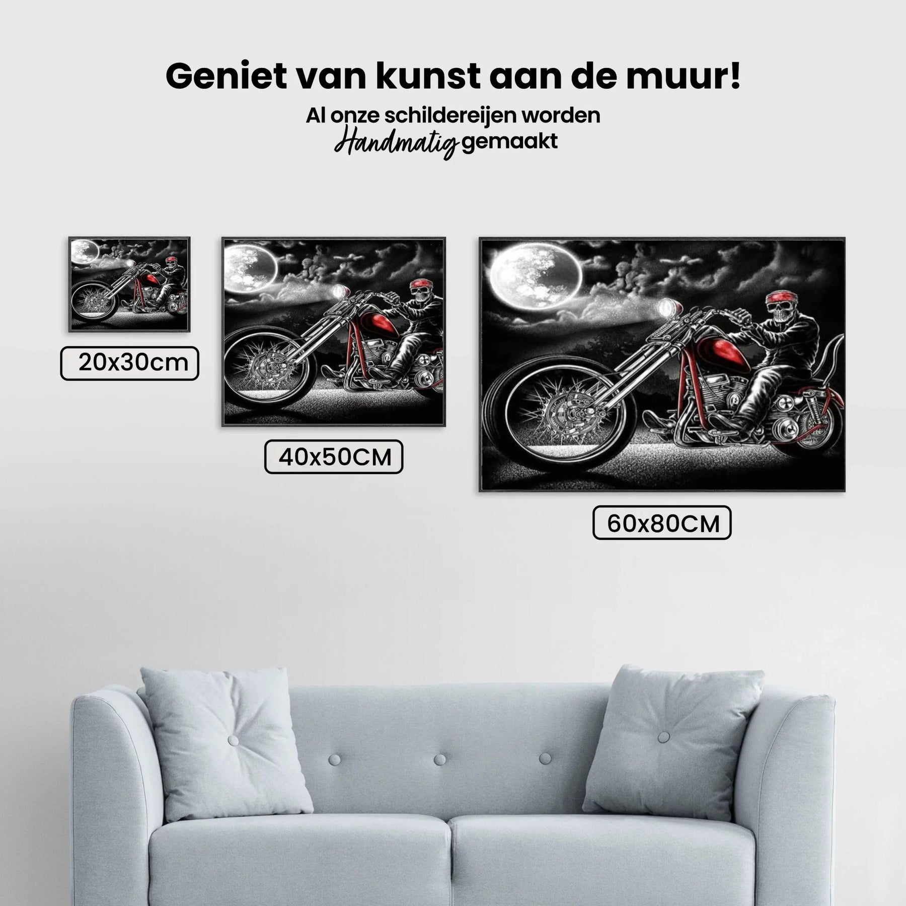 Diamantmaleri Ghost Rider - SEOS Shop ®