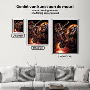 Diamantmaleri Ghost Rider - SEOS Shop ®