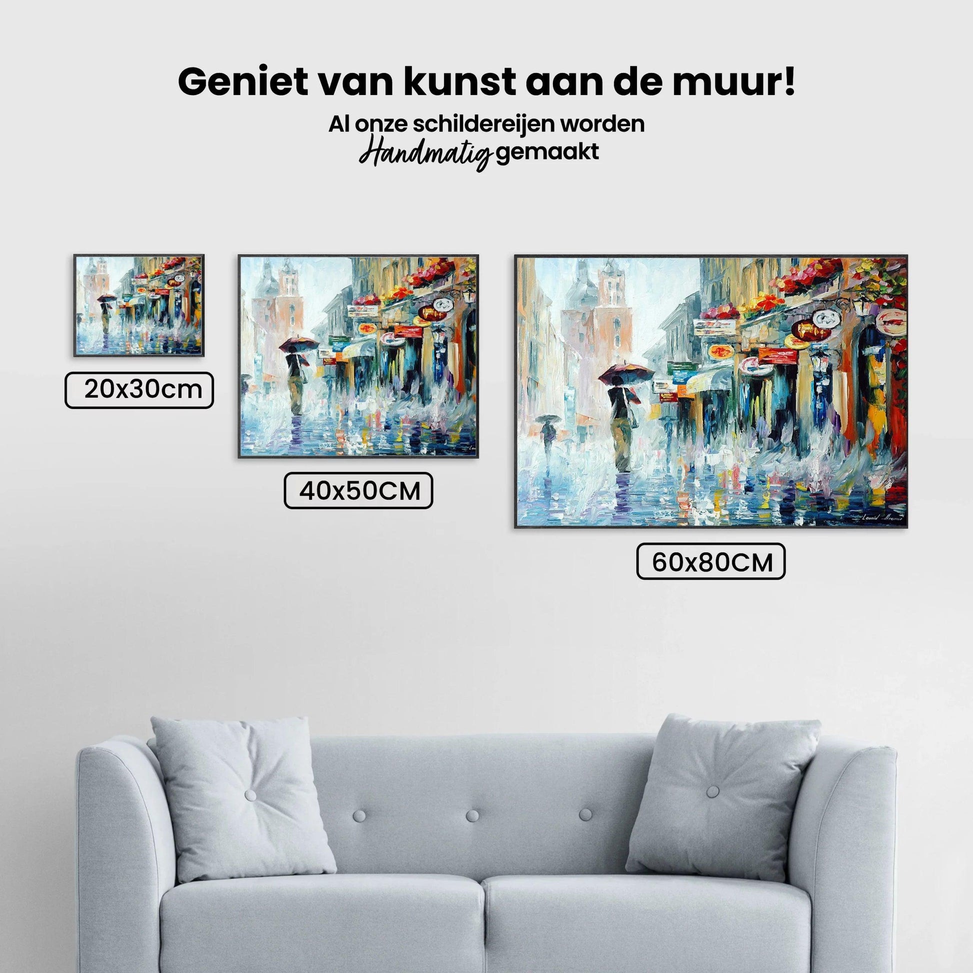 Diamantmaling By i regnen - SEOS Shop ®