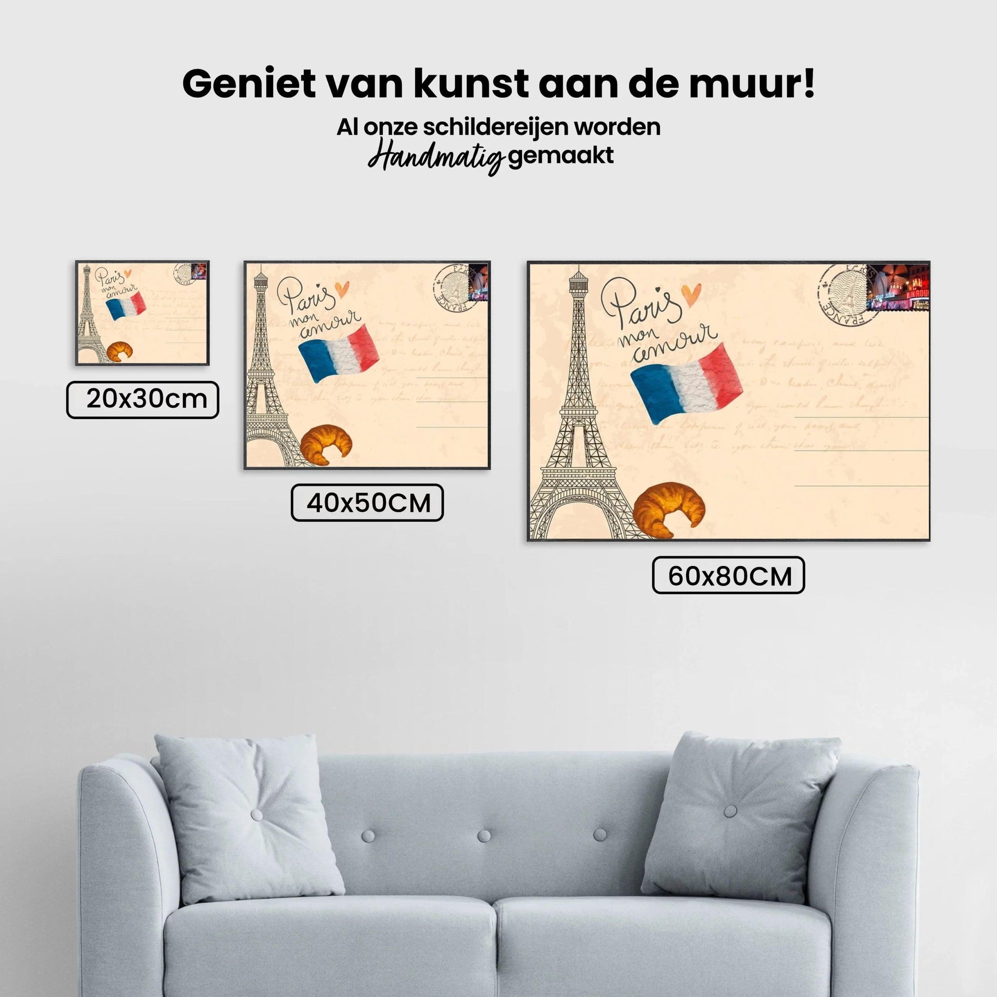 Diamantmaling Storbytur til Paris - SEOS Shop ®