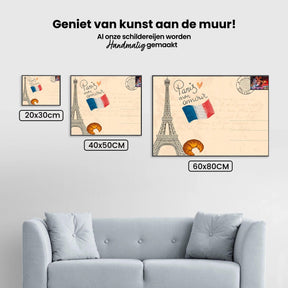 Diamantmaling Storbytur til Paris - SEOS Shop ®