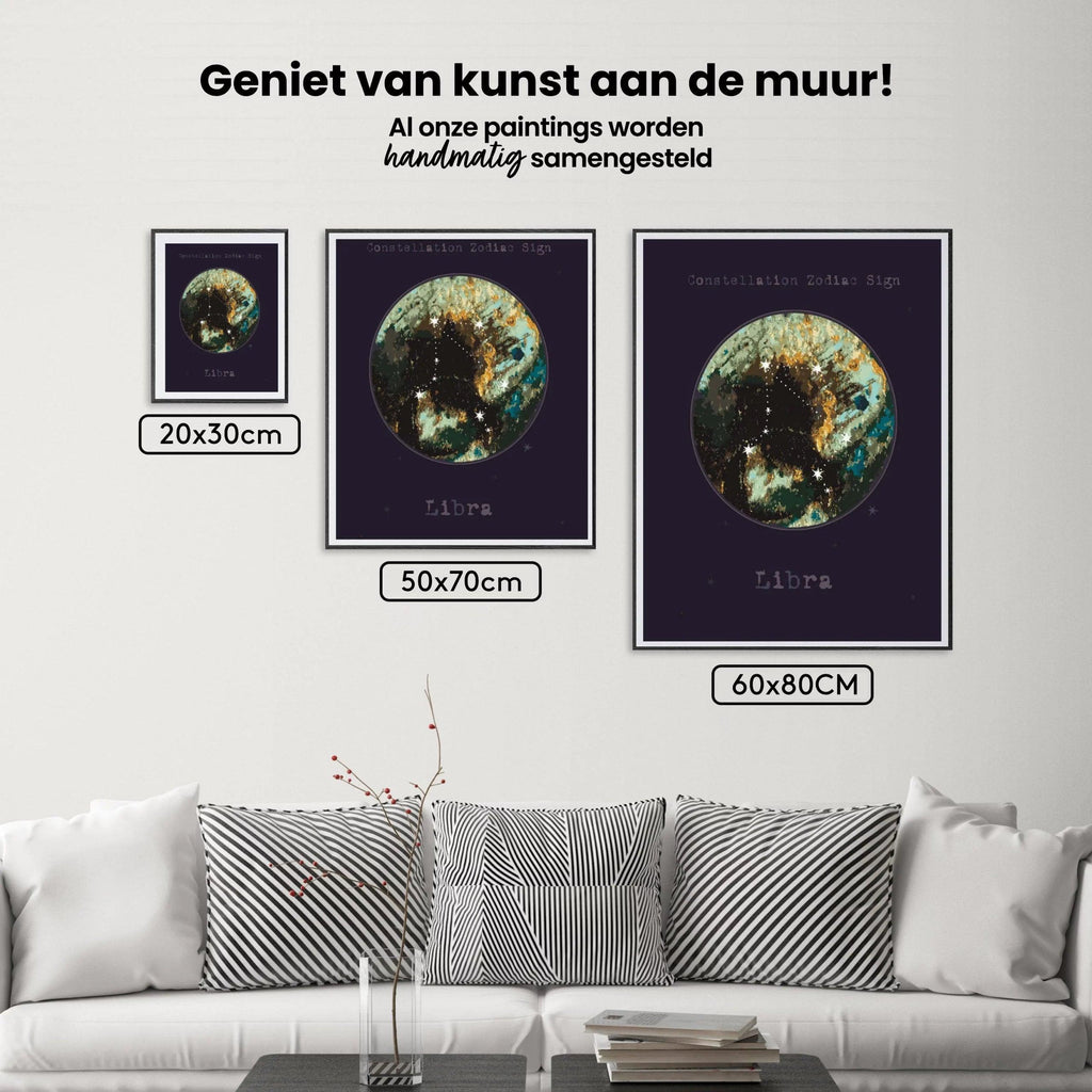 Diamantmaleri Stjernetegn - Vægten - Vægten - SEOS Shop ®