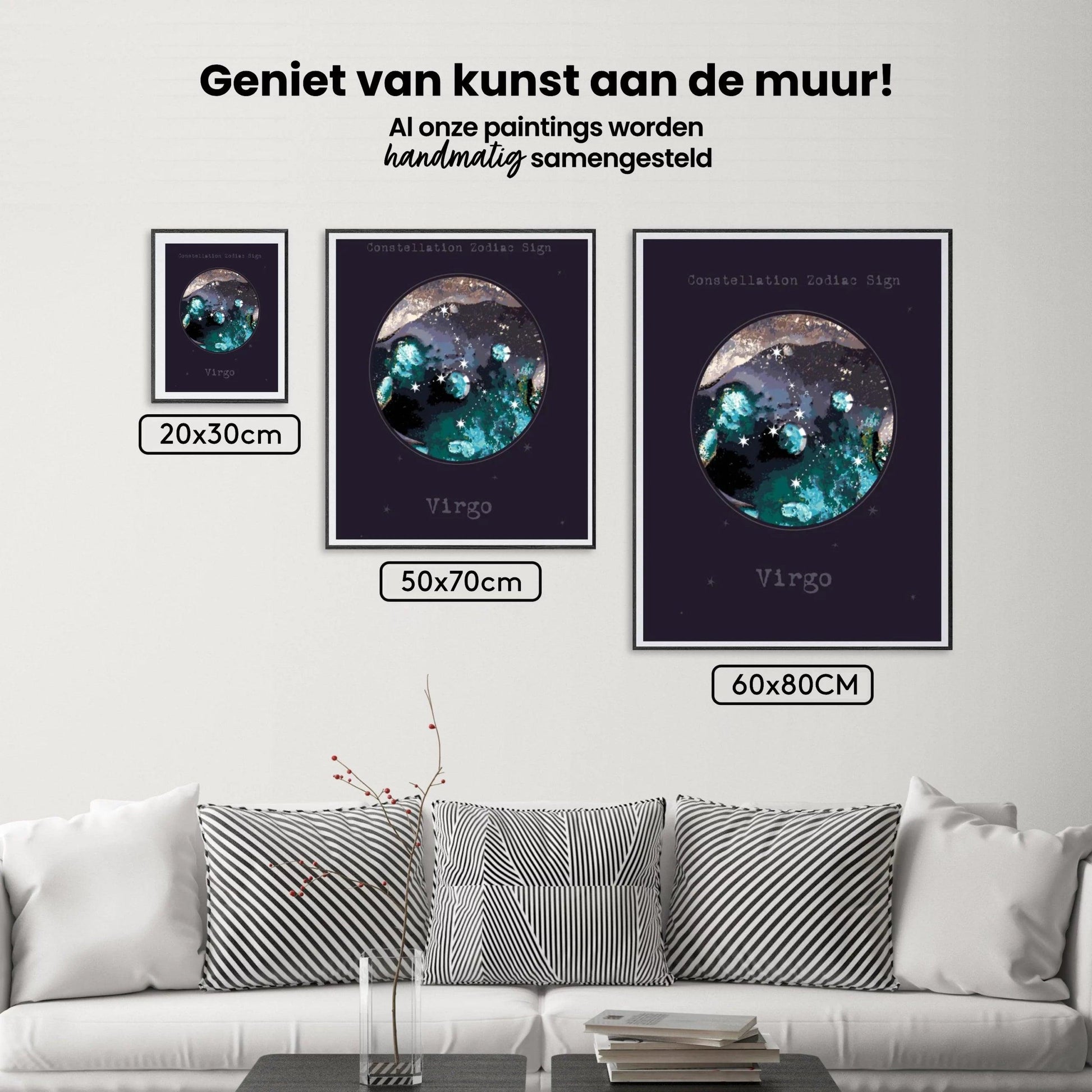 Diamantmaleri Stjernetegn - Jomfruen - SEOS Shop ®
