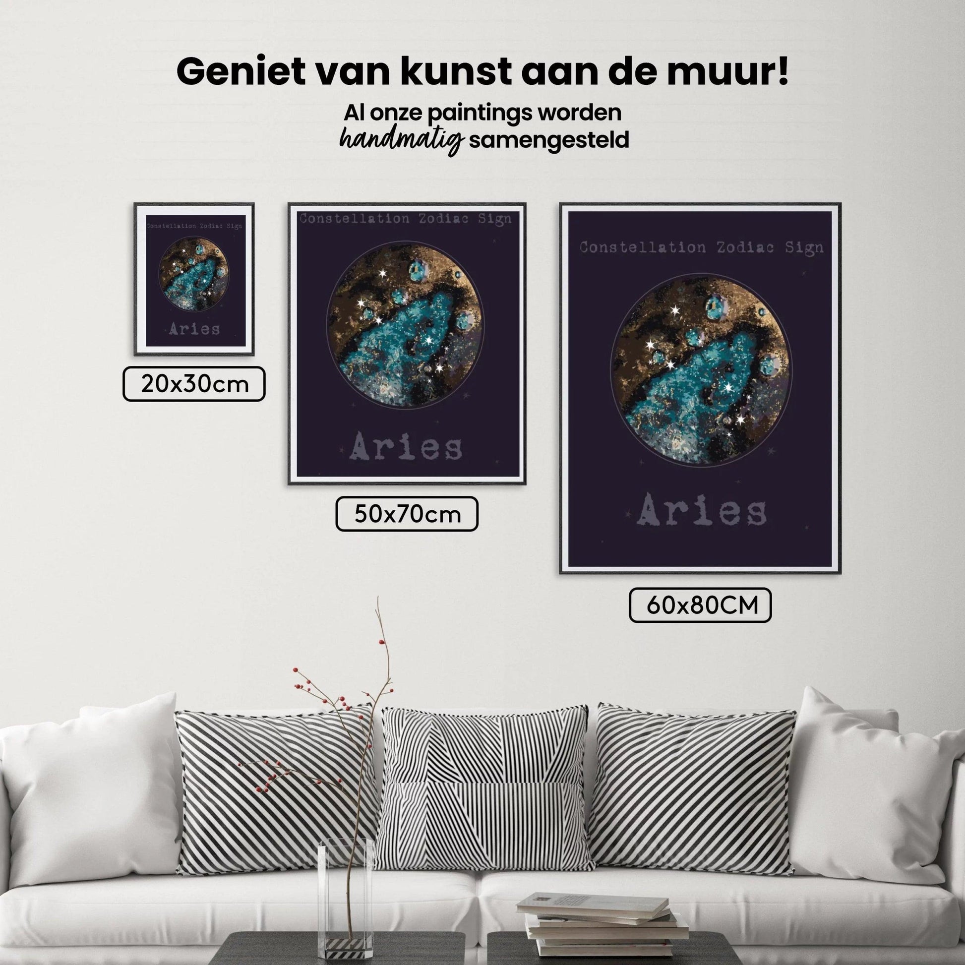 Diamantmaleri Stjernetegn - Vædderen – Enkemand - SEOS Shop ®