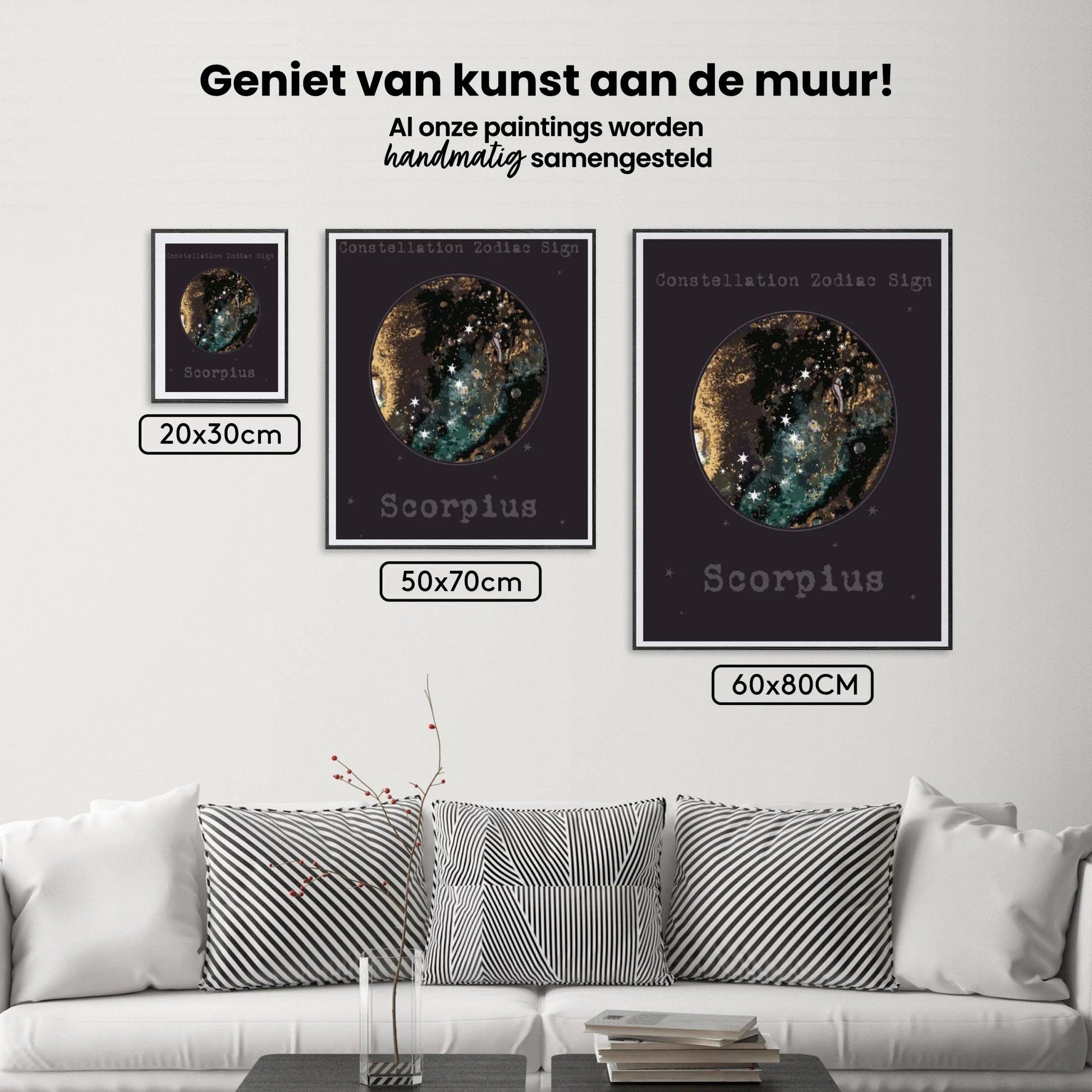 Diamantmaleri Stjernetegn - Skorpionen - SEOS Shop ®