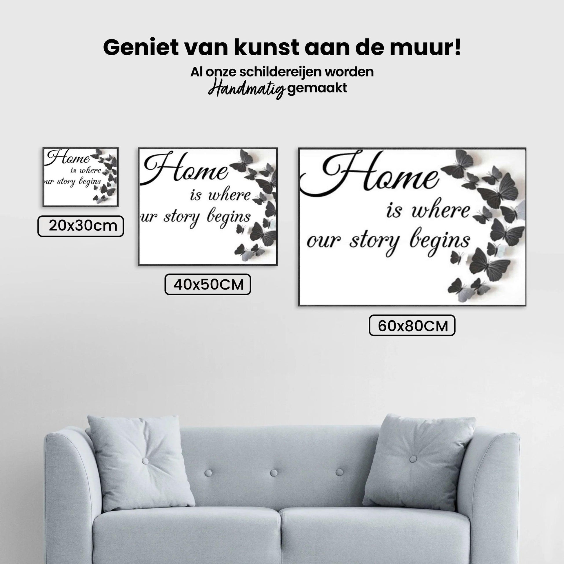 Diamond Painting Home er hvor vores historie begynder – SEOS Shop ® 