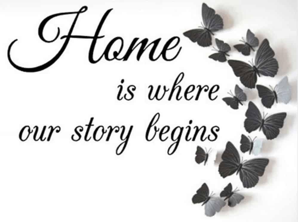 Diamond Painting Home er hvor vores historie begynder – SEOS Shop ® 