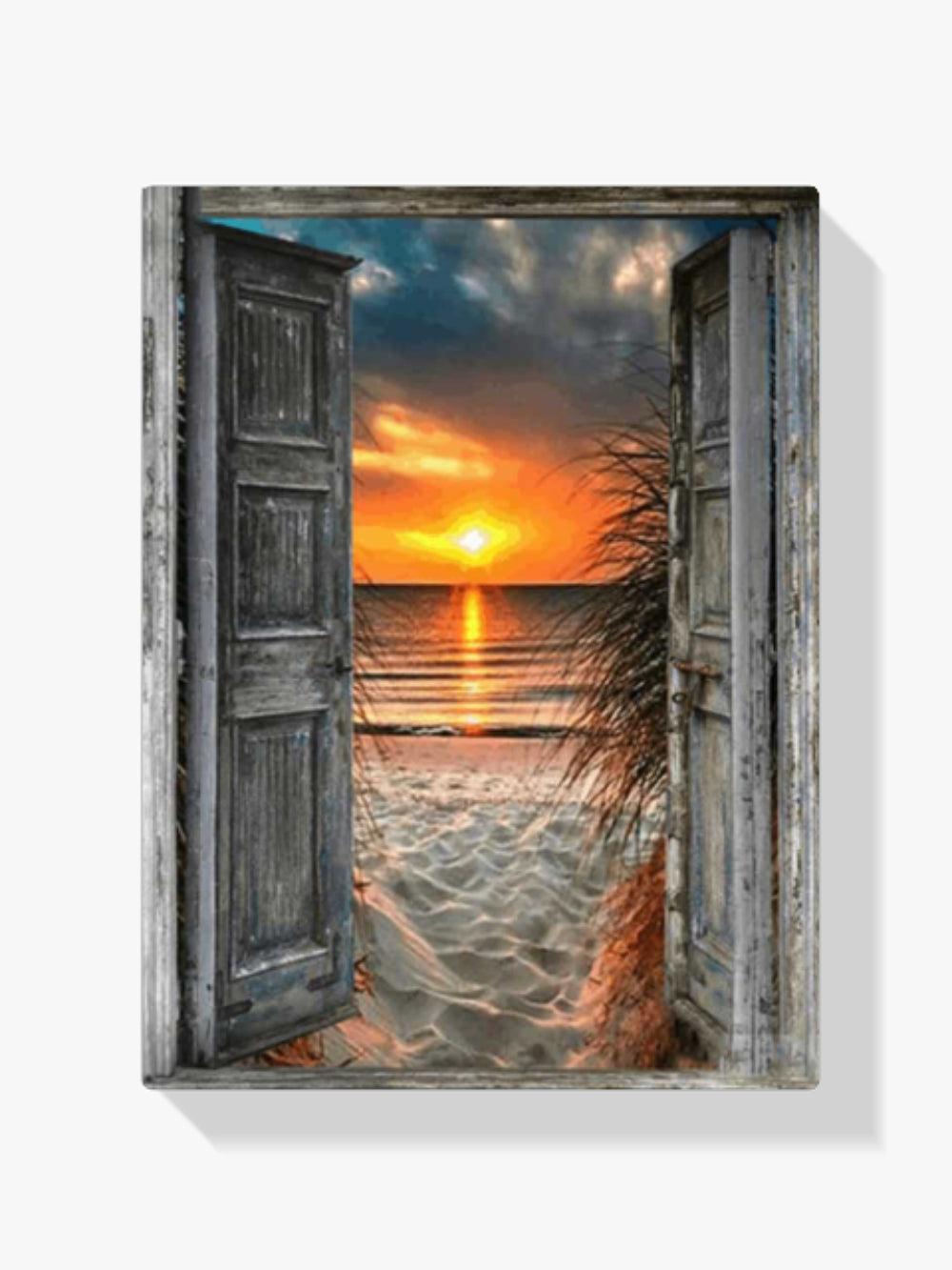 Diamantmaleri Tropisk Solnedgang – SEOS Shop ®