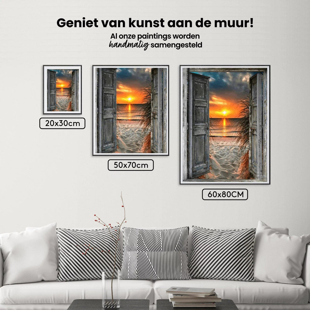 Diamantmaleri Tropisk Solnedgang – SEOS Shop ®