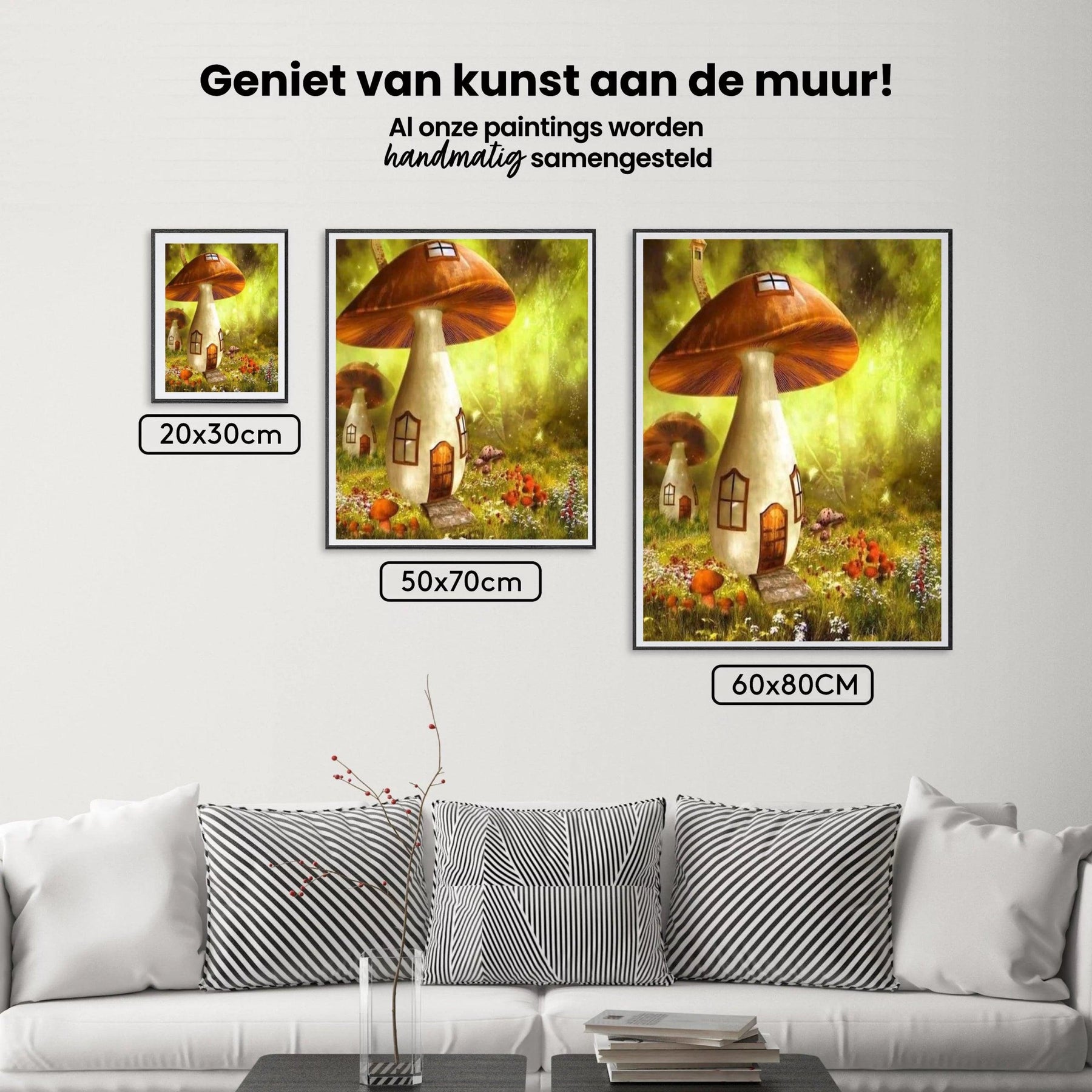 Diamantmaling Belysning Svampehus - SEOS Shop ®