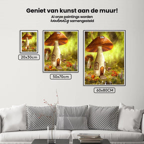 Diamantmaling Belysning Svampehus - SEOS Shop ®