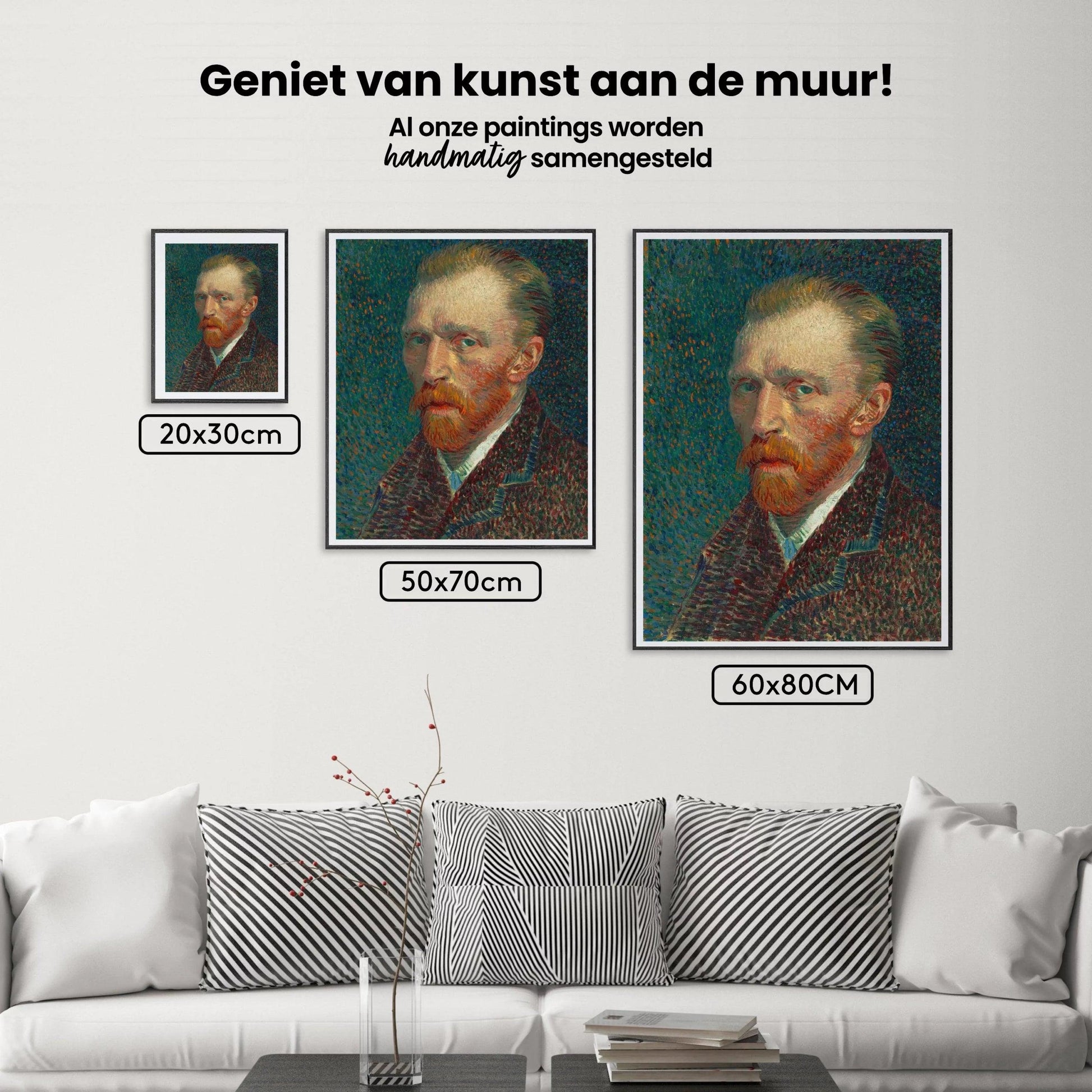 Diamantmaleri Vincent van Gogh portræt - SEOS Shop ®