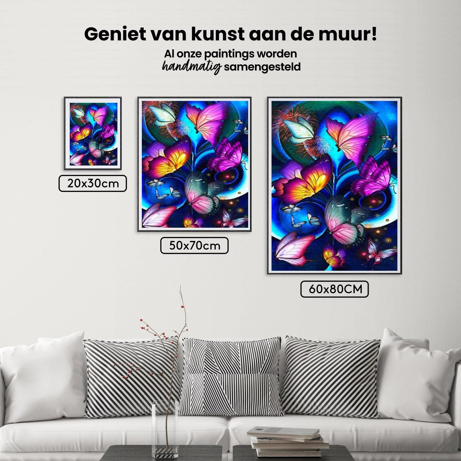 Diamantmaling Sommerfugle - SEOS Shop ®