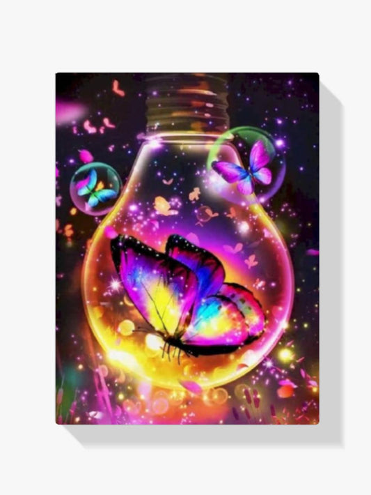 Diamantmaling Sommerfugle i lyset - SEOS Shop ®